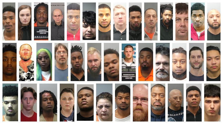 February mug shots